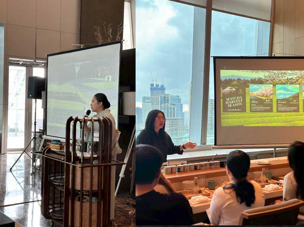 Workshop คลาสมัทฉะ The Okura Prestige Hotel